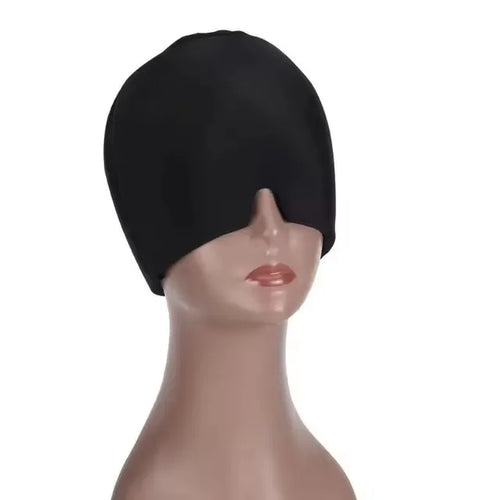 Gel Ice Pack Cap Hat Cold Compress Cap Ice Head Wrap Pack Headgear Hood Eye Mask
