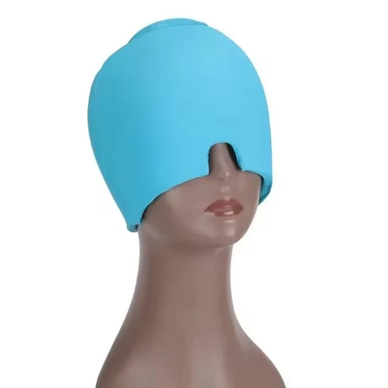 Gel Ice Pack Cap Hat Cold Compress Cap Ice Head Wrap Pack Headgear Hood Eye Mask